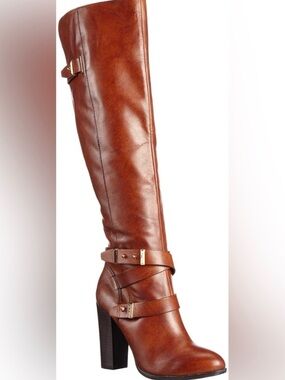 ALDO Ulocia Brown KneeHigh Boots 7.5 38